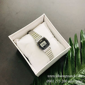 Đồng hồ nữ Skmei dây kim loại mặt vuông size nhỏ màu bạc thời thượng ĐHĐ25602
