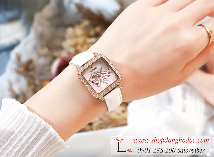 Cách sử dụng đồng hồ nữ Skmei 1085 dây da cao cấp – Đồng Hồ Thể Thao Chính  Hãng Giá Rẻ Cá Tính